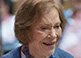 Rosalynn Carter speaks at the Rosalynn Carter Georgia Mental Health Forum in 2019.