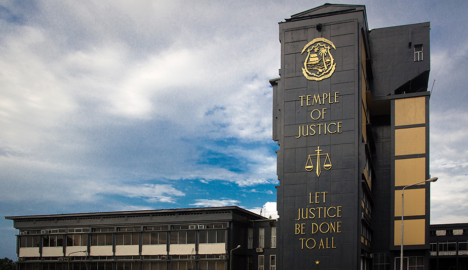 Many of the most important legal proceedings in Libera take place inside the Temple of Justice, in Monrovia, which houses the Supreme Court.