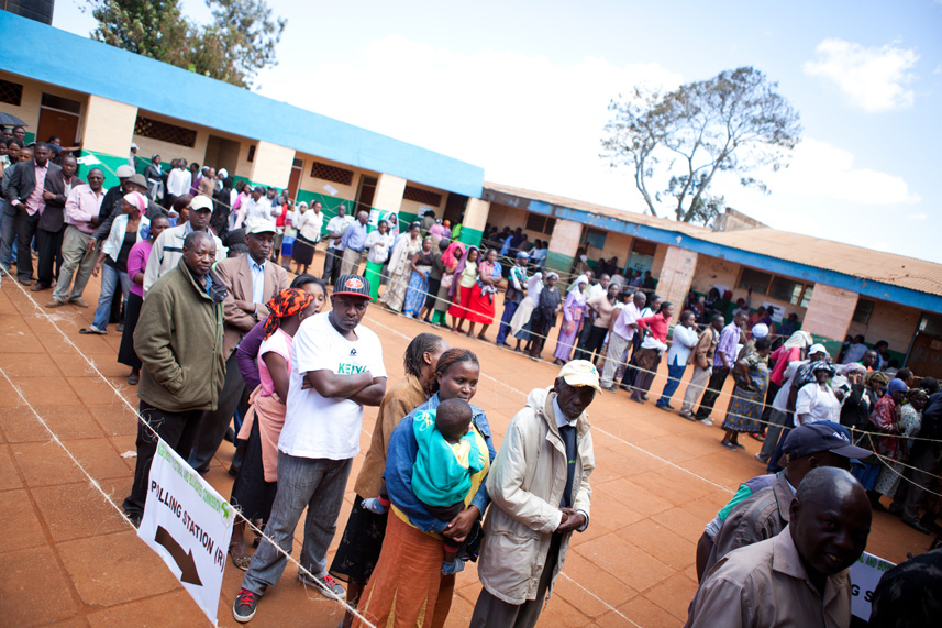 Long lines were the norm on election day in 2013, due to enthusiasm over voting under a new constitution but also line mismanagement by the election commission. The Carter Center offered suggestions for improving future elections in a report.